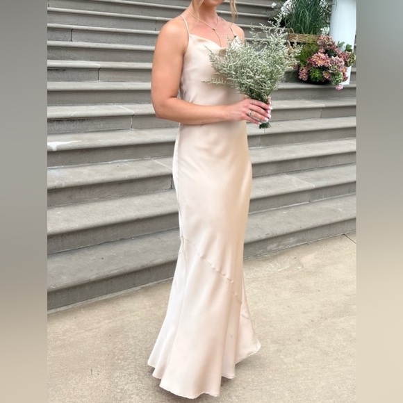 🥂 Show Me Your Mumu Tuscany Maxi Slip Dress - Picture 7 of 11